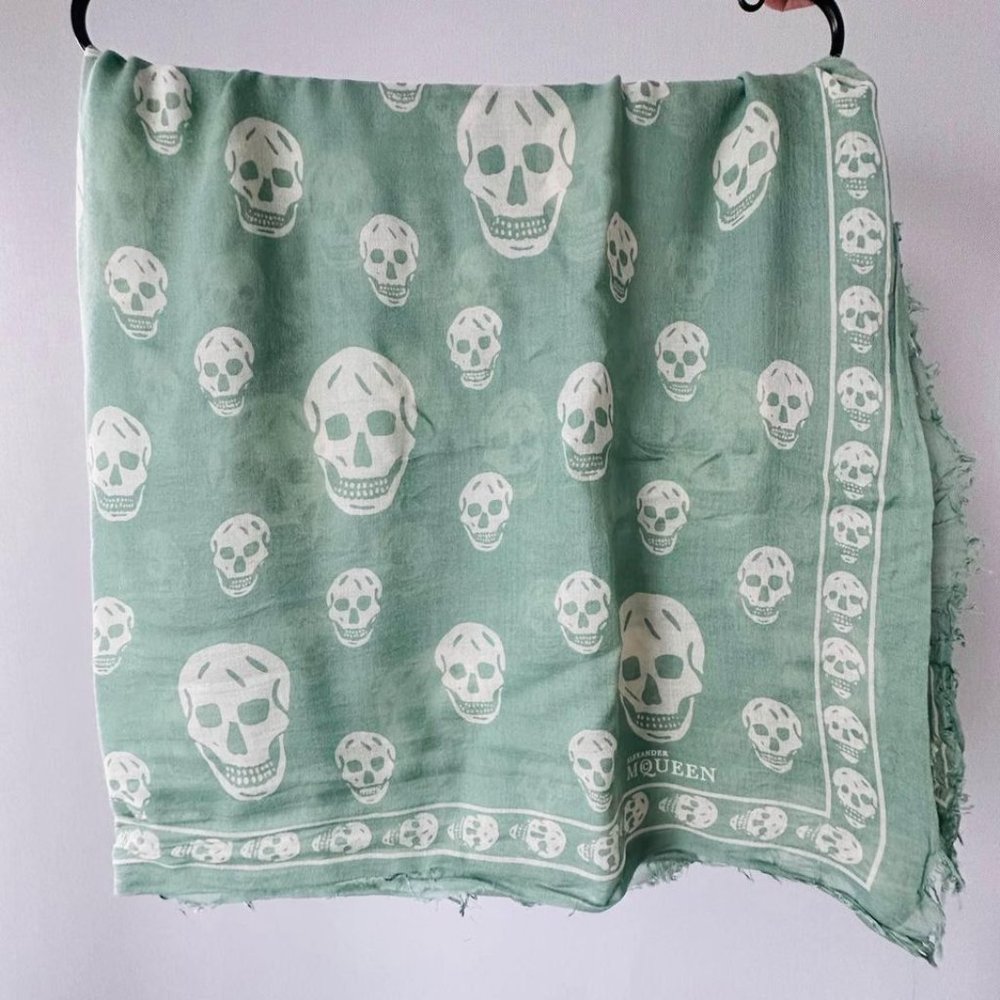 Alexander McQueen Skull Print Scarf